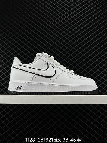 Autentiche scarpe da ginnastica sportive casual versatili Nike Air Force Low Air Force 1 basse La co