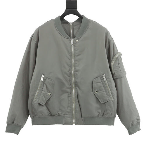 GRAILZ 23FW patchwork zipper cotton jacket