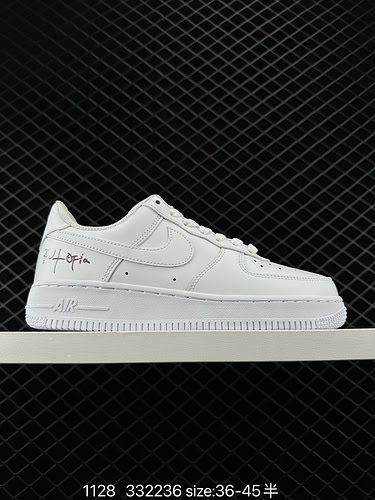 8 Nike Air Force ’7 Air Force 1 low-top versatile casual sports sneakers. The combination of soft, e