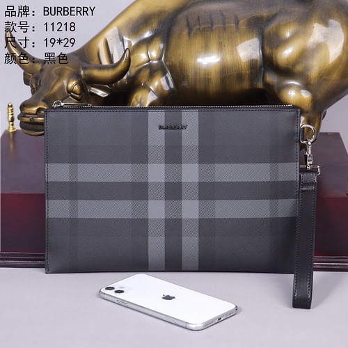 BA@宝利 men's clutch bag, made of imported original cowhide, high-end quality, delivery gift bag invoi