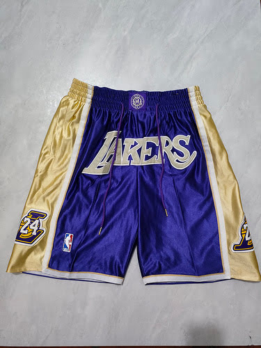 Lakers Purple Kobe Bryant Hall of Fame Pocket Pants