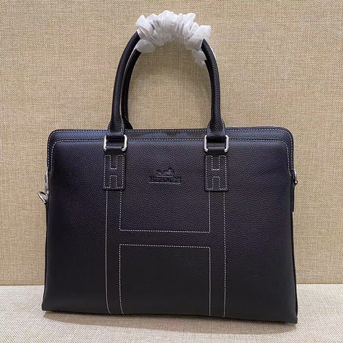 Cartella Hermès da uomo realizzata in pelle originale importata di alta qualità versione replica di 