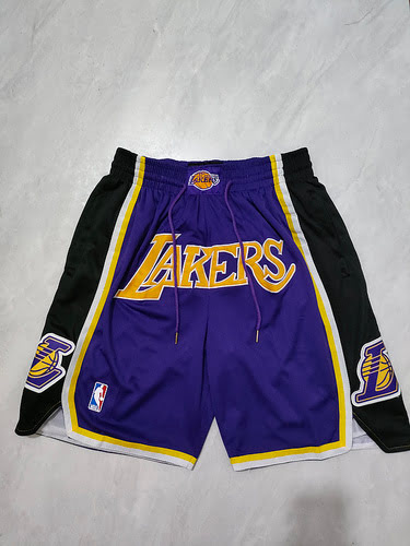 Pantaloni con tasche regolari viola dei Lakers