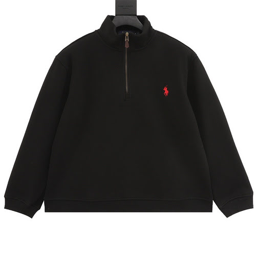 Ralph Lauren half-zip fleece sweatshirt (short style)