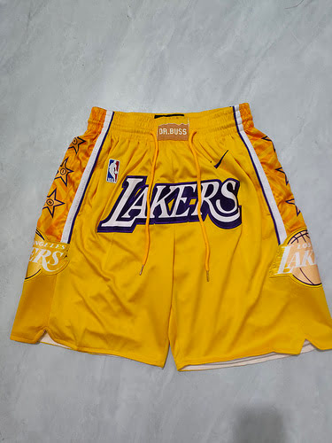 Pantaloni tascabili Lakers Yellow City Edition