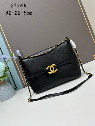 Borsa flip CH Xiaoxiangjia realizzata in pelle bovina originale importata, borsa regalo di alta qual