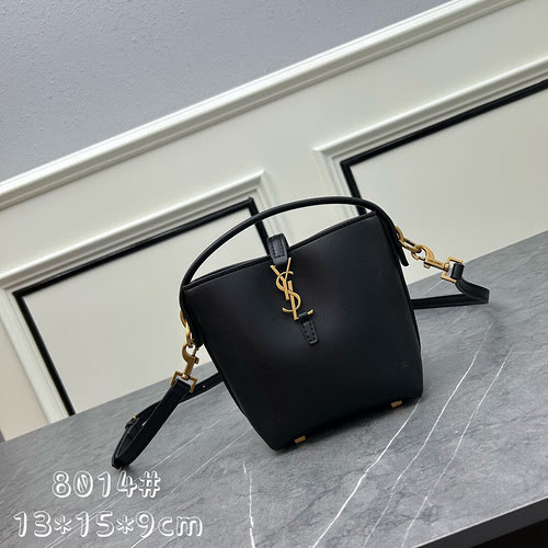 Borsa a secchiello YSL Realizzata in pelle bovina originale importata, borsa regalo di alta qualità,