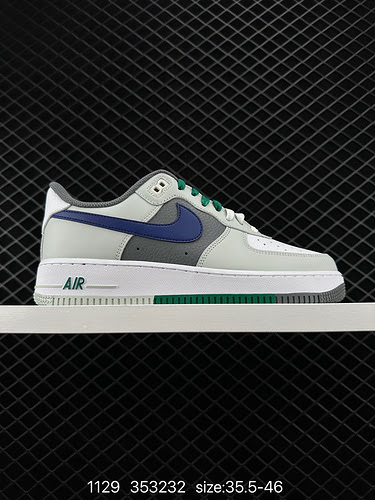 6 Nike Air Force Low Air Force 1 sneaker sportive casual versatili basse La combinazione di morbide 