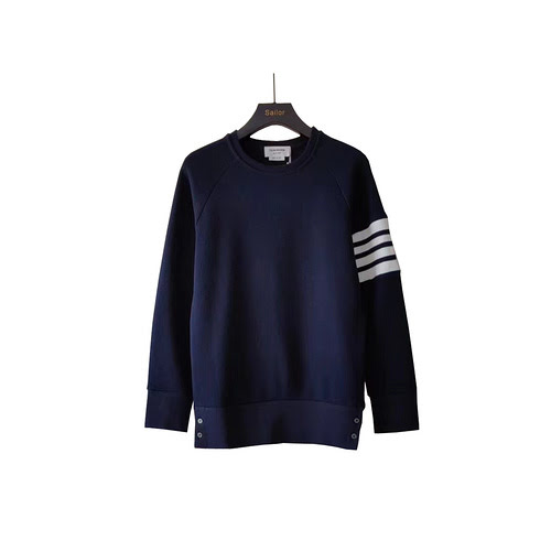 Nuova felpa pullover girocollo waffle di Tom Brown TB