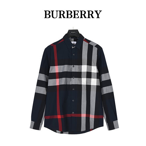 BBRCamicia classica a quadri larghi di Burberry