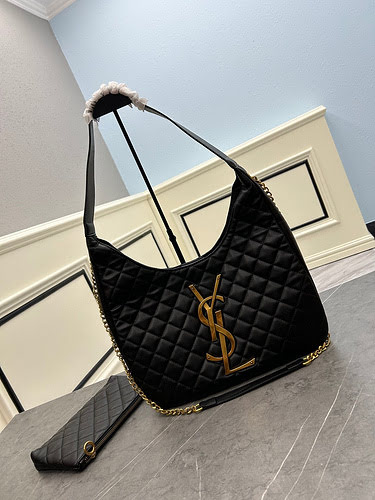 Borsa per ascelle YSL realizzata in pelle bovina originale importata, borsa regalo di alta qualità, 