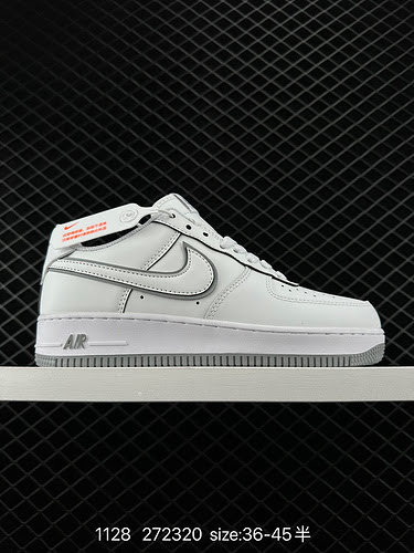 Autentiche scarpe da ginnastica sportive casual versatili Nike Air Force Low Air Force 1 basse La co