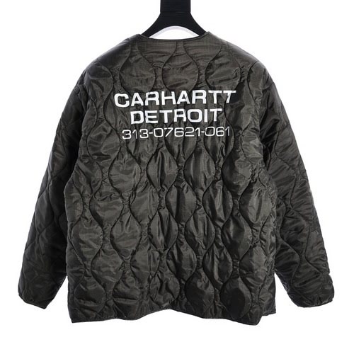 Carhartt wip giacca classica in cotone in stile militare