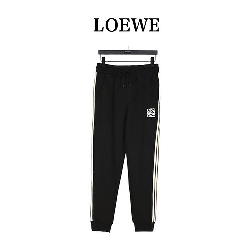 Pantaloni sportivi in ​​pile con logo Loewe ricamato