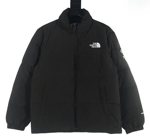 Piumino North Face TNF 23Fw con logo tinta unita