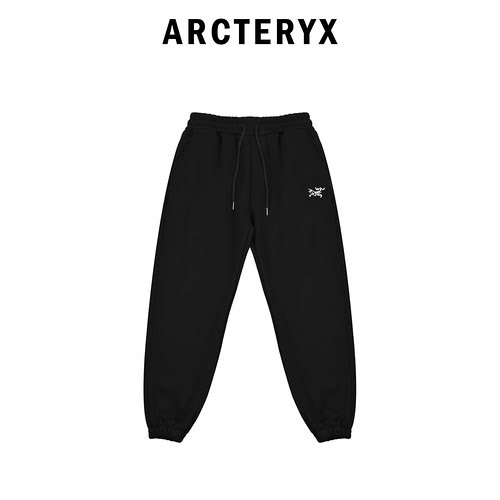 Arcteryx Pantaloni della tuta Archteryx classici antivento con etichetta piccola e leggings in pile