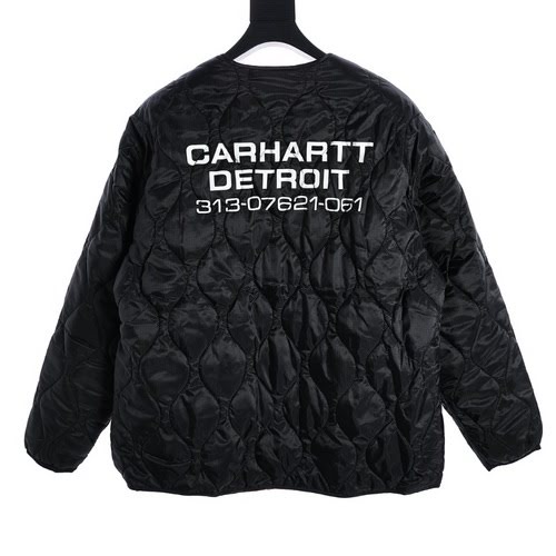 Carhartt wip giacca classica in cotone in stile militare