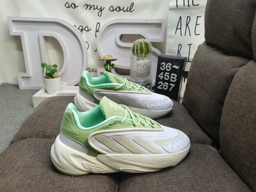 267D Etichetta originale AdidasOzelia adiPENE pipa ad acqua 20 scarpe da papà sportive retrò in pell