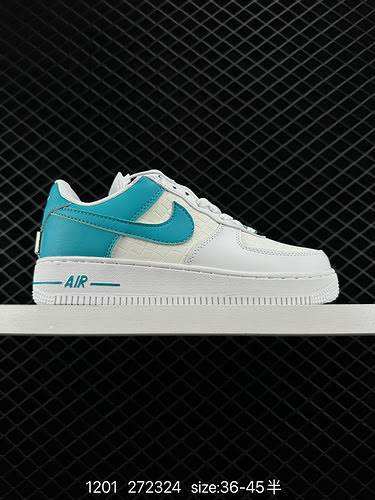 2 Autentiche sneakers sportive casual versatili Nike Air Force Low Air Force 1 basse La combinazione