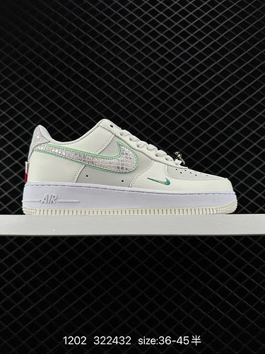 6 Nike Air Force Low 7 Ultimo originale e cartone originale Crea una pura versione Air Force lowtop 