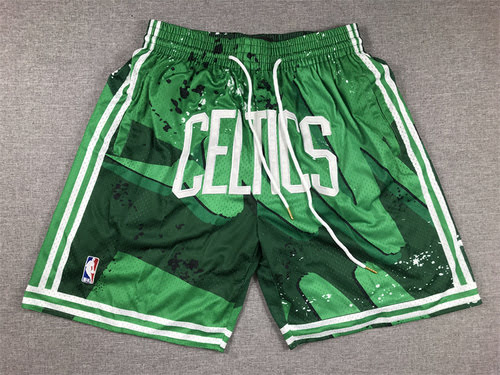 Pantaloni da basket verdi Swingman Celtics versione tascabile