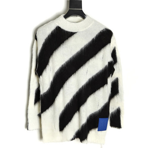 Maglione in mohair OFF WHITE OW