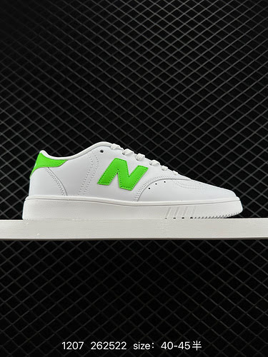 Authentic New Balance NEW BALANCE men's and women's shoes white and black trendy casual skate shoes 