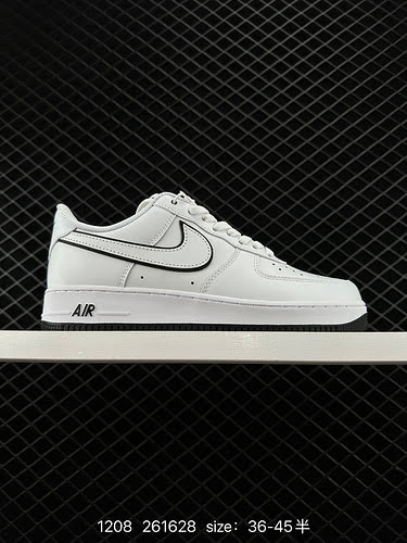 4 Autentiche sneakers sportive casual versatili Nike Air Force Low Air Force 1 basse La combinazione