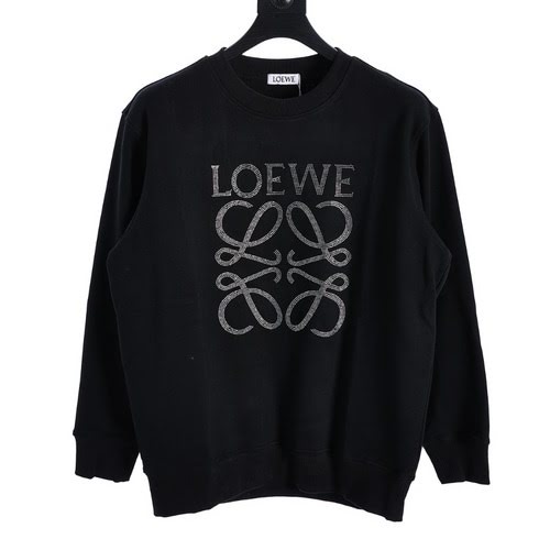 Felpa LOEWE caldo diamante girocollo