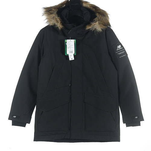 Piumino parka New Balance NB 23Fw con collo in pelliccia