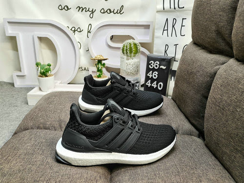 440DAdidas Ultra Boost Triple Black UB40 originale genuino standard davvero esplosivo Hupu versione 