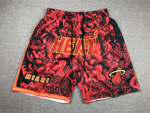 Pantaloni da basket edizione tascabile Heat Red Year of the Tiger Limited