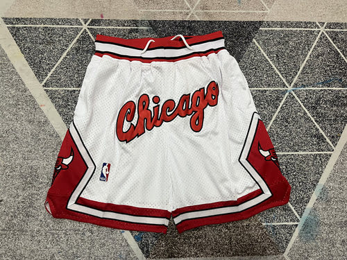 Pantaloni Bulls Chicago White Pantaloni Chicago Pocket Edition