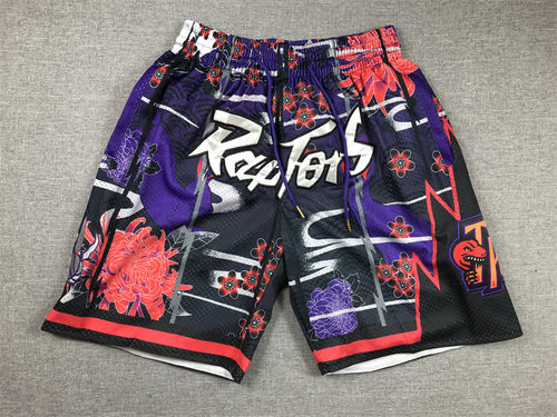 Pantaloni da basket Raptors Rabbit Year Edition Justin juston Pocket Edition