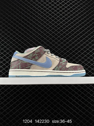 Scarpe da skateboard sportive casual Nike SB Dunk Low serie retrò lowtop. Il cuscino Zoom Air è morb