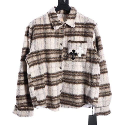 Camicia in peluche scozzese di flanella CH fw