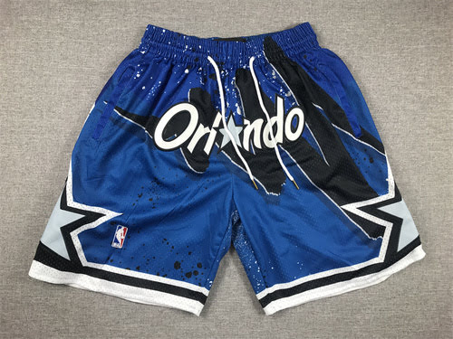 Pantaloncini da basket blu Magic Swingman versione Justin Pocket