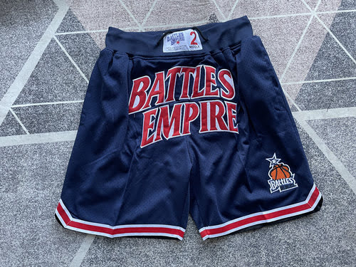 Battle of Empires Dark Blue Basketball Pants