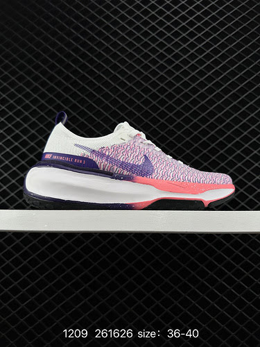 3 NIKE ZOOMX INVINCIBLE RUN FK3 Sprint Marathon Lace Series Scarpe da jogging sportive casual legger