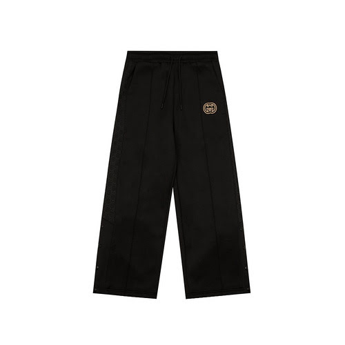 GucciPantaloni casual ispessiti con logo ricamato Gucci 24ss