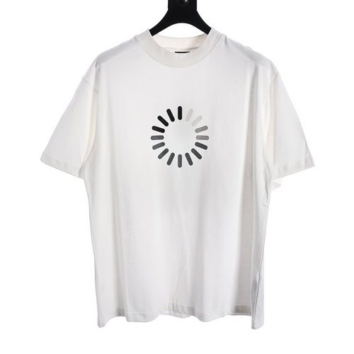 T-shirt a maniche corte stampata con LOGO 404 caricato gradiente BLCG 24SS