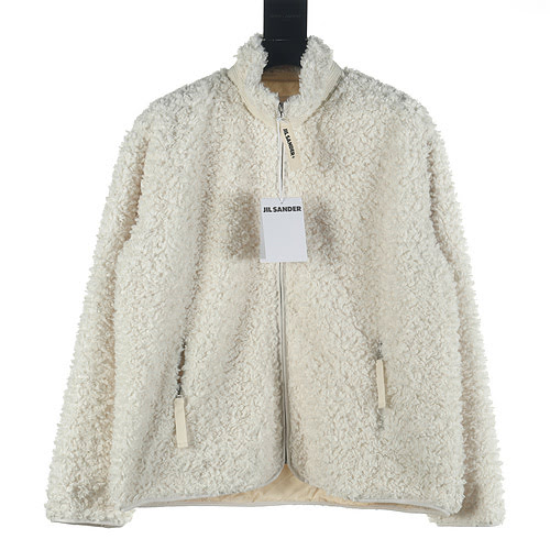 JIL SANDER 23FW giacca in pelle di agnello