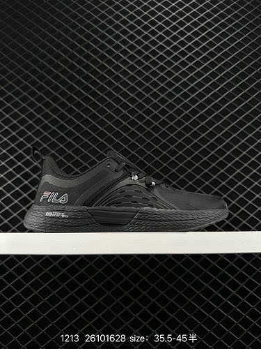 4 FILA/FILA uses lightweight fiber leather combined with mesh cloth upper material, cushioning EVA m