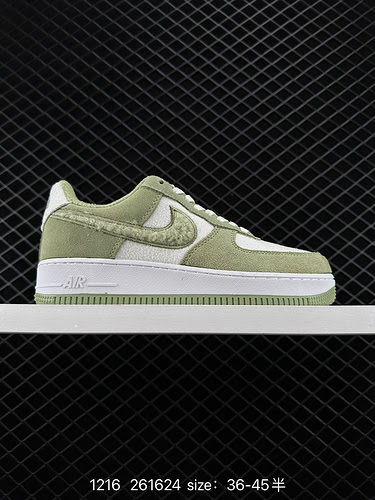 2 Autentiche sneakers sportive casual versatili Nike Air Force Low Air Force 1 basse La combinazione