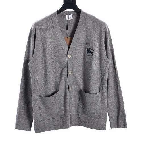 Cardigan maglione cavallo da guerra ricamato BBR