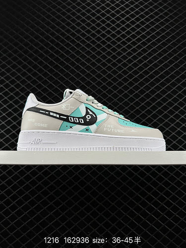 8 Nike Air Force Low Air Force One scarpe da ginnastica sportive casual versatili basse La combinazi