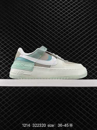 ️Nike Nike WMNS Air Force Shadow Macaron Air Force One, scarpe da ginnastica leggere, a vita alta, b