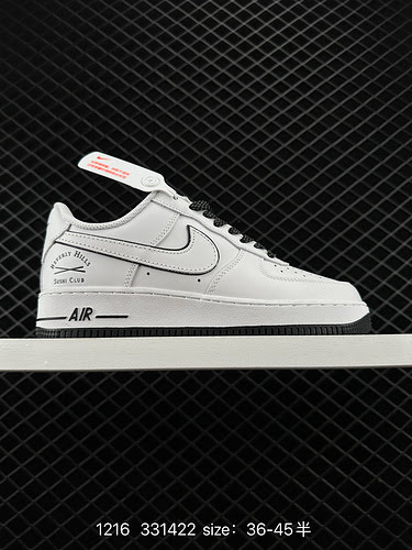 Autentiche scarpe da ginnastica sportive casual versatili Nike Air Force Low Air Force 1 basse La co