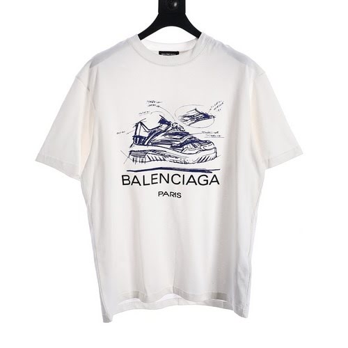 T-shirt a maniche corte con logo delle scarpe classiche BLCG 24SS