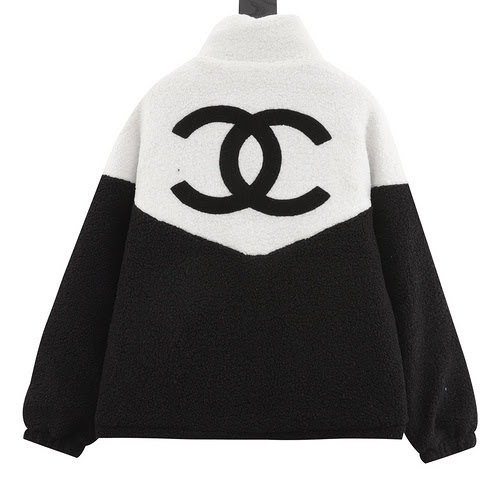 CHANEL Giacca in lana d'agnello con LOGO ricamato Chanel Xiaoxiang